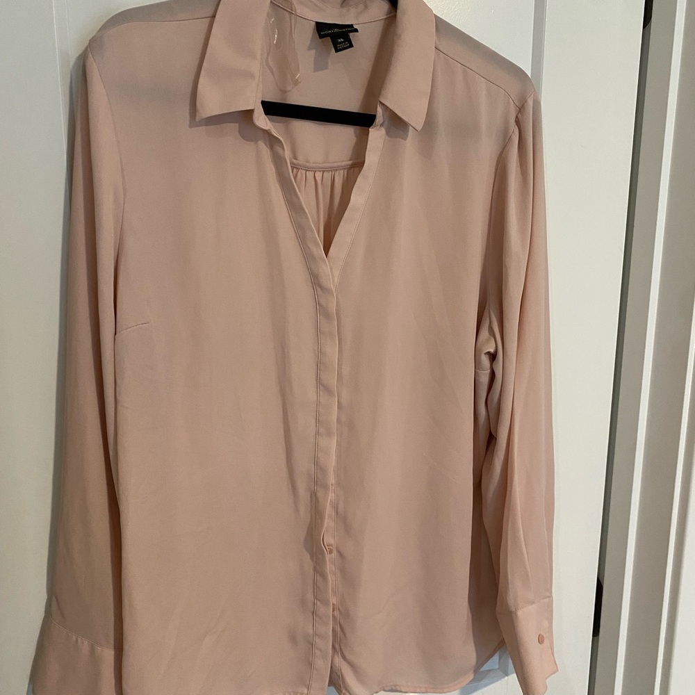 Worthington Light Pink Button Down Shirt